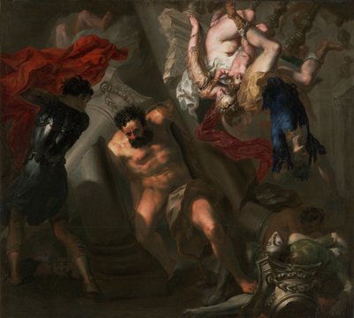 The Death of Samson by Unbekannt Unbekannt